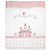 ALVI Tapis de jeux avec broderie Château enchanté rose 550-2