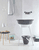 BEBE JOU Set de bain  gris foncé