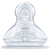 Trinksauger First Choice PLUS Silikon Gr. 2 Milch 2er-Pack