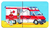 My first Puzzle Einsatzfahrzeuge 9x2 Teile 07332