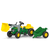 rolly®toys Tractor a pedales rollykid John Deere  con pala y remolque