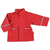 Veste de pluie, rouge