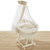 Stubenwagen Birthe weiß 293-6 Sleeping Duck beige