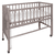 Cuna colecho Cocon gris 45x95cm