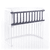 babybay Verschlussgitter Maxi / Boxspring schiefergrau