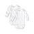 Body enfant manches longues blanc lot de 2