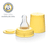 Muttermilchflasche 250 ml mit Sauger M Mittlerer Fluss
