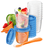 Philips  Zestaw pojemników do przechowywania pokarmów SCF721/20 10 x 240 ml, 10 x 180 ml