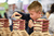 Jeu de construction briques bois, 200 pièces
