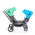 Syskonvagn Zoom water and grass inkl 2 sittdelar