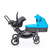 Syskonvagn Zoom water and grass inkl 2 sittdelar