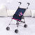 Design Puppen-Buggy, blau/pink