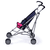 Design Puppen-Buggy, blau/pink