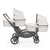 Poussette double Zoom camel, 2 nacelles sport, 2017