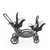 Poussette double Zoom camel, 2 nacelles sport, 2017