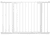BabyDan Barrera de seguridad para niños Premier blanca i105,5-112,8 cm