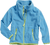 Fleece jack aqua blauw