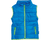 Gewatteerd gilet blauw