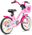 HAWK Børnecykel 14" , Rosa-Hvid