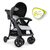 Buggy Shopper Neo II Caviar/Silver