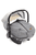 Winterfußsack für Babyschale Sella Gr.0 Melange Hellgrau