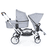 Syskonvagn Zoom graphite grey - Kollektion 2018
