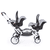 Syskonvagn Zoom graphite grey - Kollektion 2018