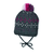 Girl s Bonnet tricot anthracite