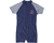 Combi de bain anti-UV enfant marin bleu