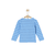 Shirt met lange mouwen lichtblauw aop