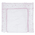 Wickelauflage 80 x 75 cm Herzchen rosa