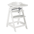 Chaise haute à marche Sit Up Click & Fun bois blanc