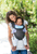 Porte-bébé dorsal ventral Flip Ergo 4en1, gris