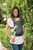 Porte-bébé dorsal ventral Flip Ergo 4en1, gris