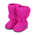 Baby-Stiefel magenta melange