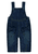 Girls Latzhose dark blue denim
