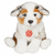 Australian Shepherd Welpe sitzend, 22 cm