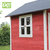 EXIT Casetta da giardino Loft 100, rosso
