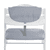 hauck Rivestimento per seggiolone Deluxe Stretch Grey