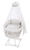 Moseskorg Birthe vit 944-8 rutig vit/beige