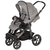 Hartan Kinderwagen Racer GTS Crushed grey (621) Gestellfarbe platin