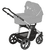 Kinderwagen Racer GTS Crushed grey (621) Gestellfarbe platin