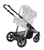 Kinderwagen Racer GTS Crushed grey (621) Gestellfarbe platin