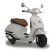 Vespa moto scooter électrique enfant Ride-on blanc 12 V