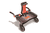 Planche à roulettes pour poussette Buggy Board Maxi Plus siège noir/rouge