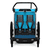 Cykelvagn Chariot Cross 2 Blue - Poseidon