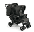 Poussette double inline DUO Jeans black