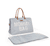 Mommy Bag Groß Grey Off White