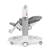 Peg Perego Kinderstoel Tatamia Follow Me Latte Faux Leather
