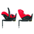 Fotelik samochodowy Rock Nomad Red